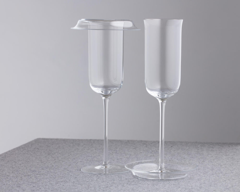 X Muse spirit testing glass