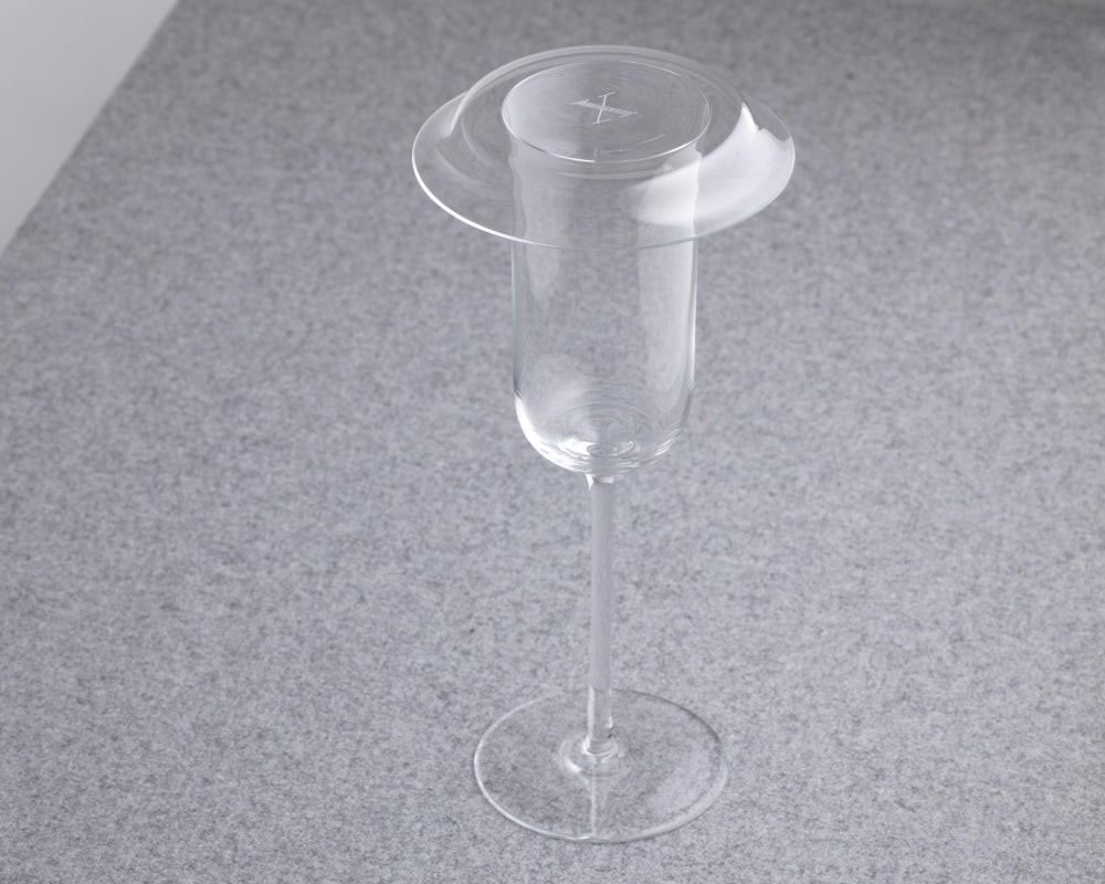 X Muse spirit testing glass